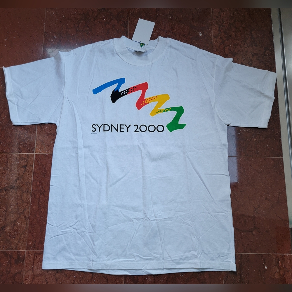 Vintage Sydney 2000 Olympics Short Sleeve Tee NWT